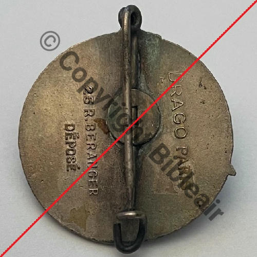 EQUIPE ou GROUPE VIEUX CHARLES DOUTEUX car non documente et pas en Alu  DrPBer Dep Bol fenetre Dos lisse Src.historiacollection2a PV300Eur 